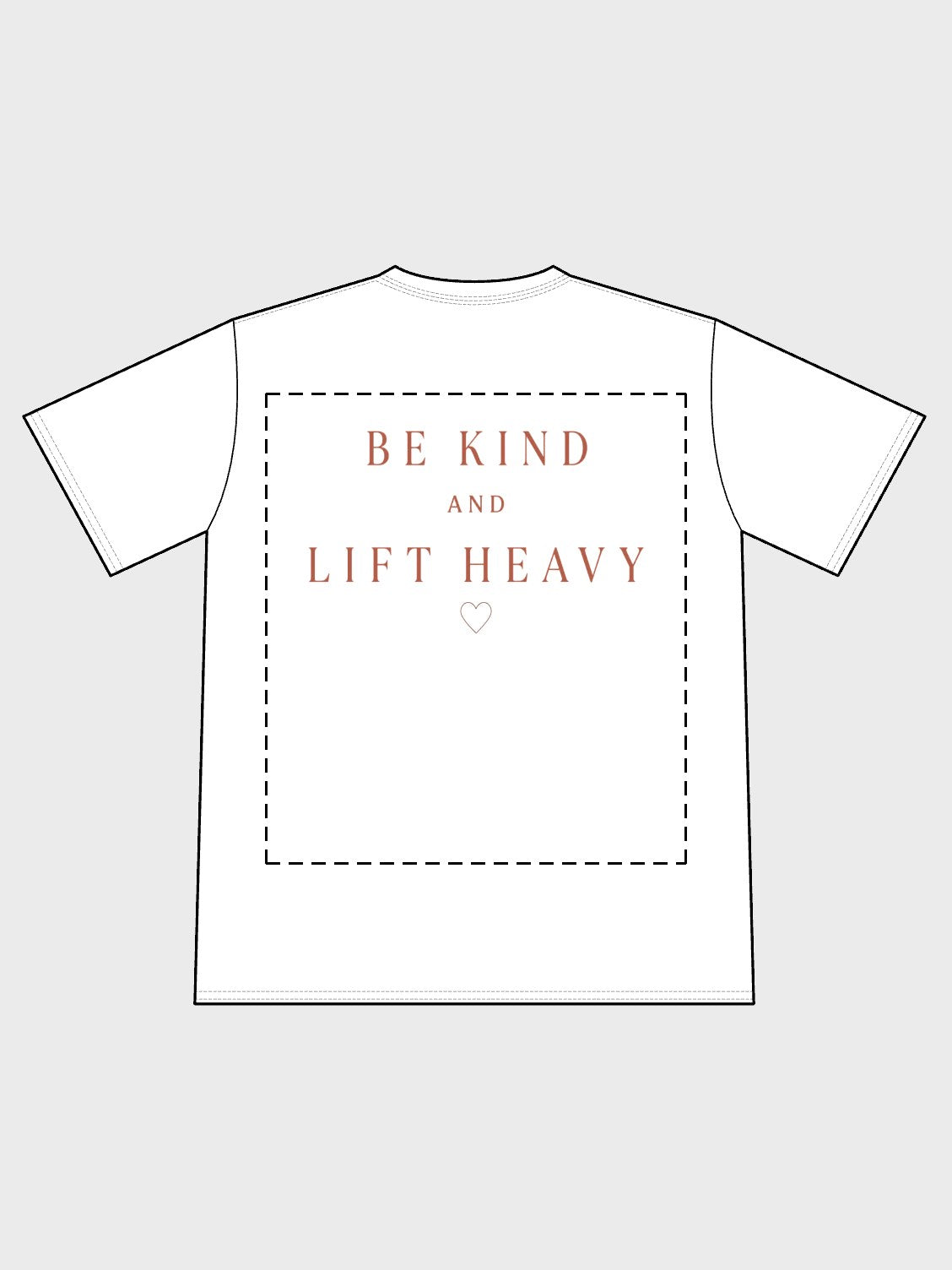 T-Shirt EMPOWER Elisa Priano bianca 💪⚪️ - Back