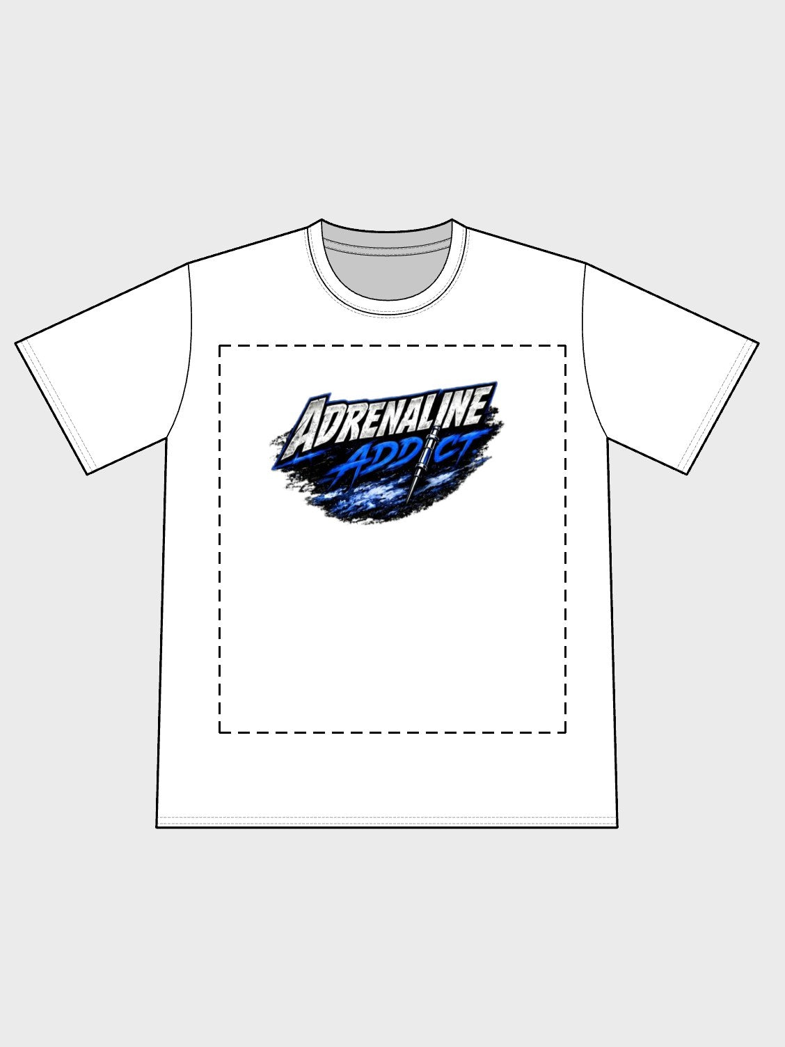 ADRENALINE ADDICT💉🔵 🔵 💉 - Front