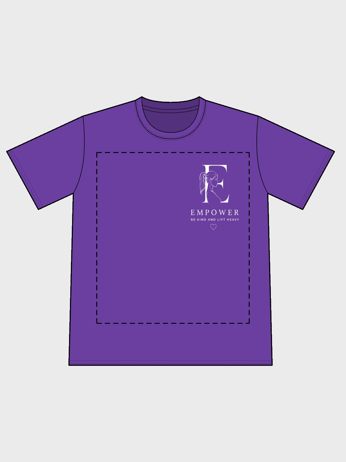 Elisa EMPOWER Donna Viola Grigio - Front