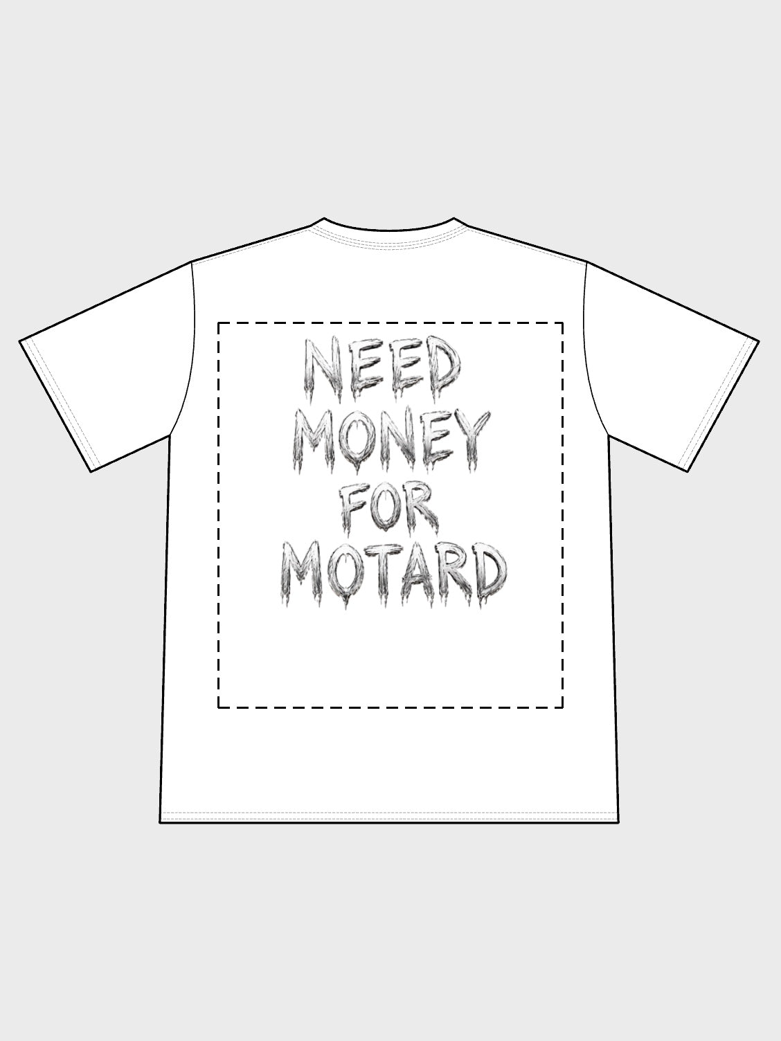 Need money for Motard Giulio white - Back