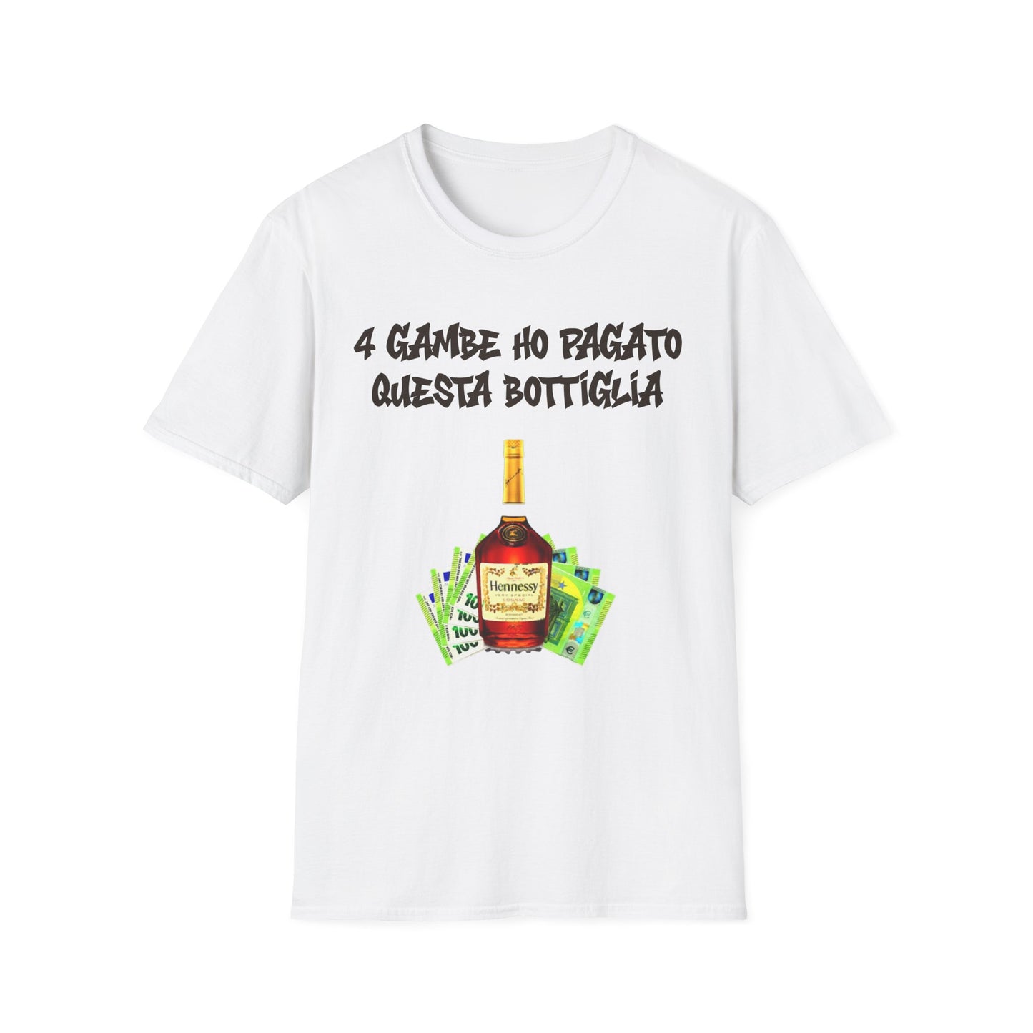 Nerissima serpe Tshirt - 4 Gambe ho pagato questa bottiglia 🐍