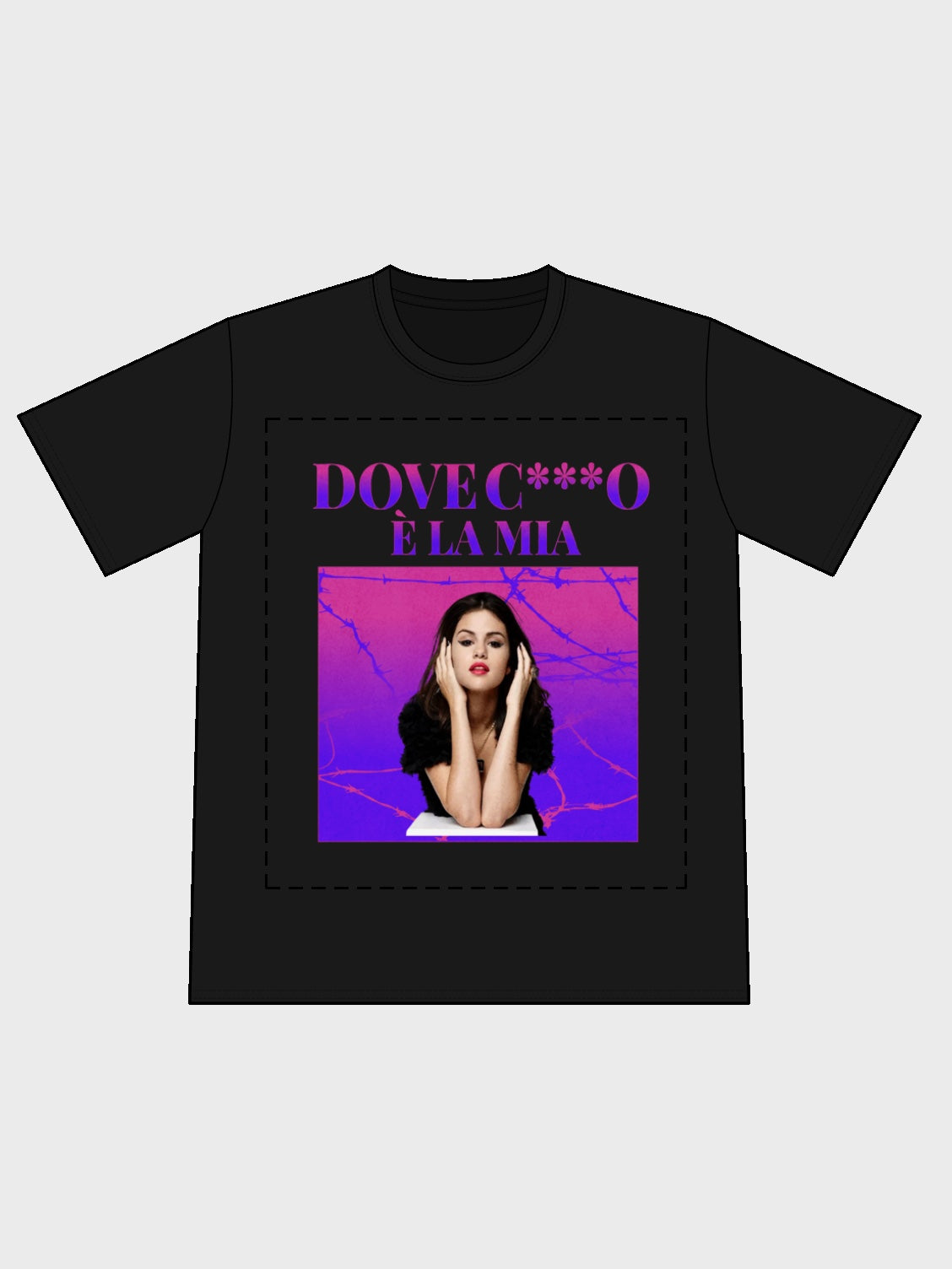 Dove c***o è la mia Selena Gomez? - Front