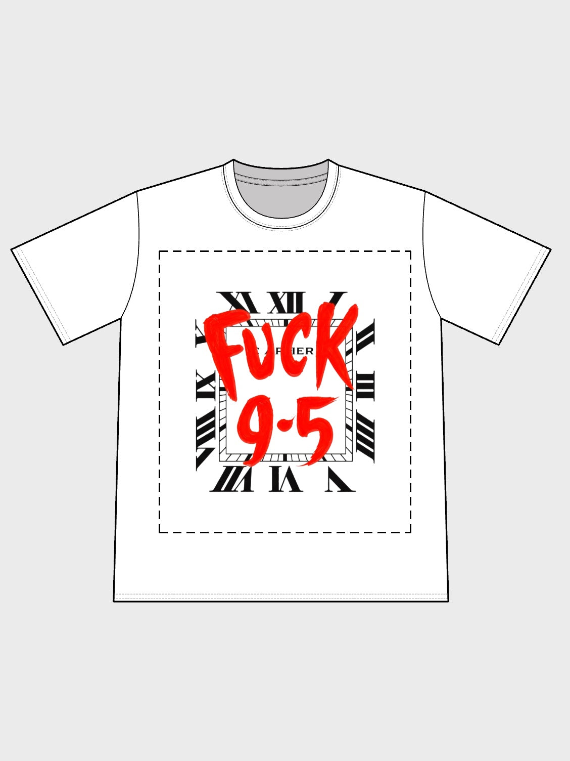 Fuck 9/5 Cartier inspired tee - Front