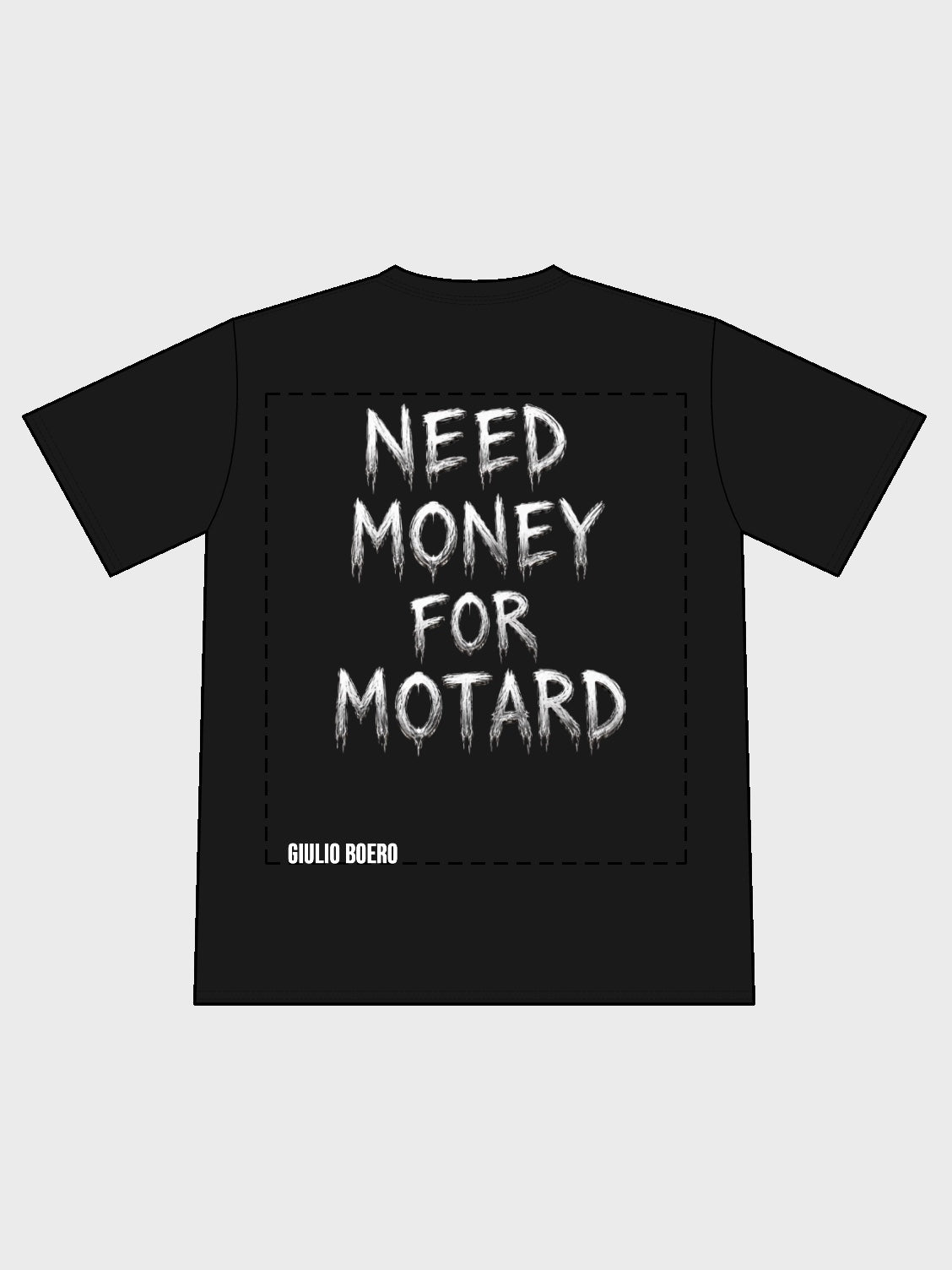Giulio Need money for motard - Back