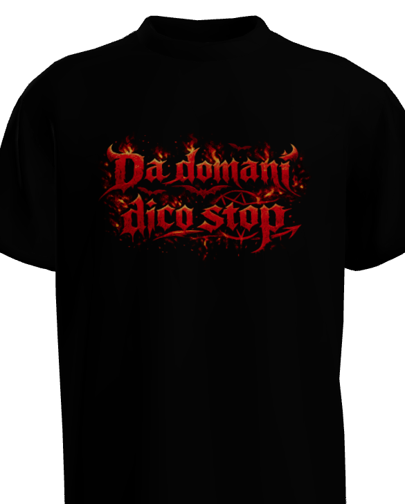 Da domani dico stop tee