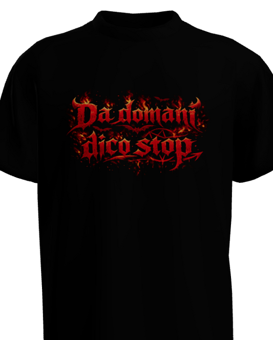 Da domani dico stop tee