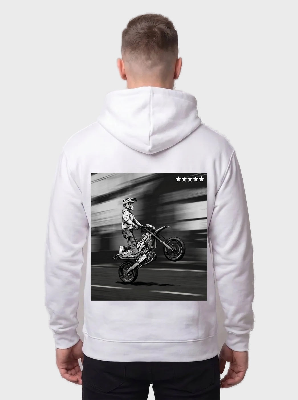 Bike life test hoodie - Retro