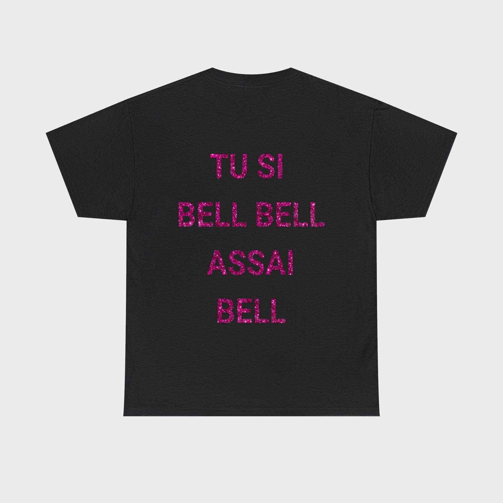Maglia ‘Tu si bell bell assai bell’ nera - Retro