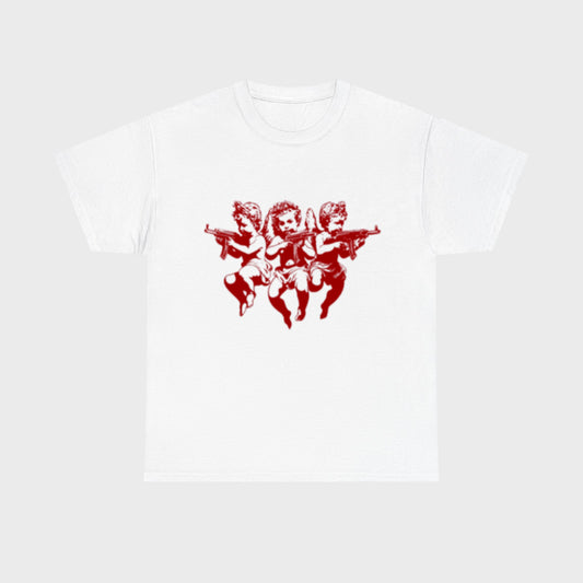 Shooting angels tee - Fronte