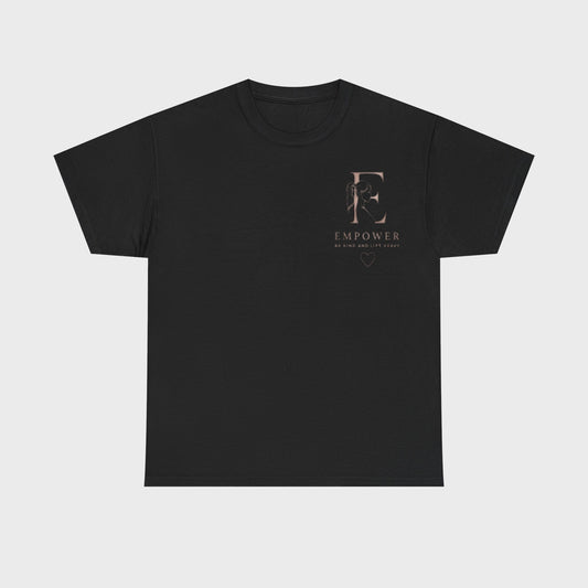 T-Shirt EMPOWER Elisa Priano bianca 💪⚪️ - Fronte